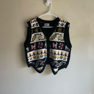Adele Vintage 90s Sweater Vest Women's Medium
(?)  Folk Art Fair Isle
